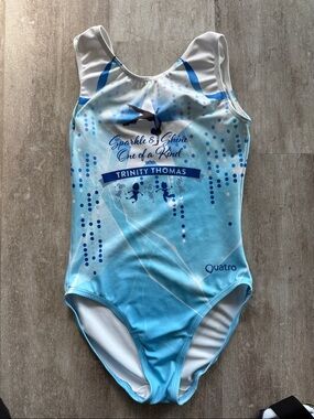 Quatro girls gymastics leotard